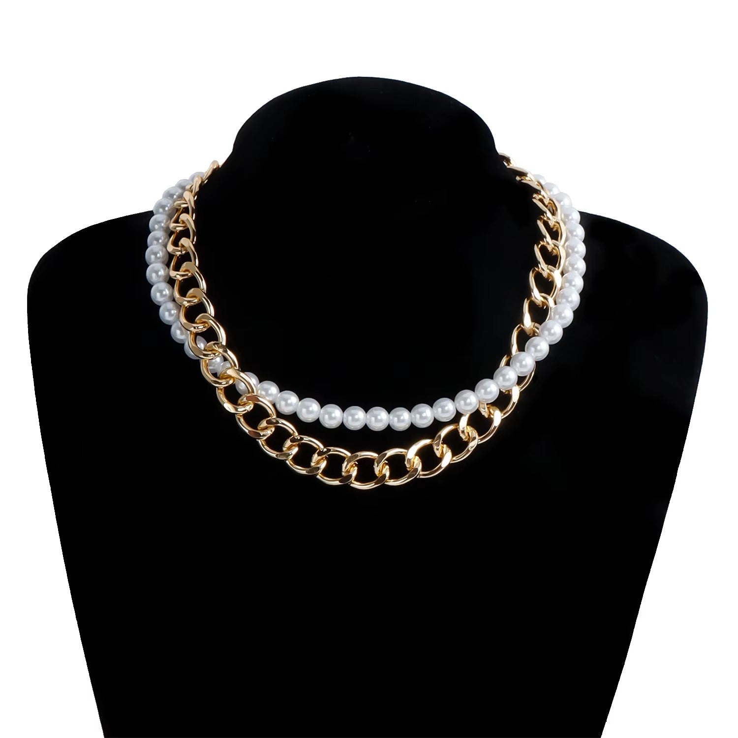Collana Retrò con perle