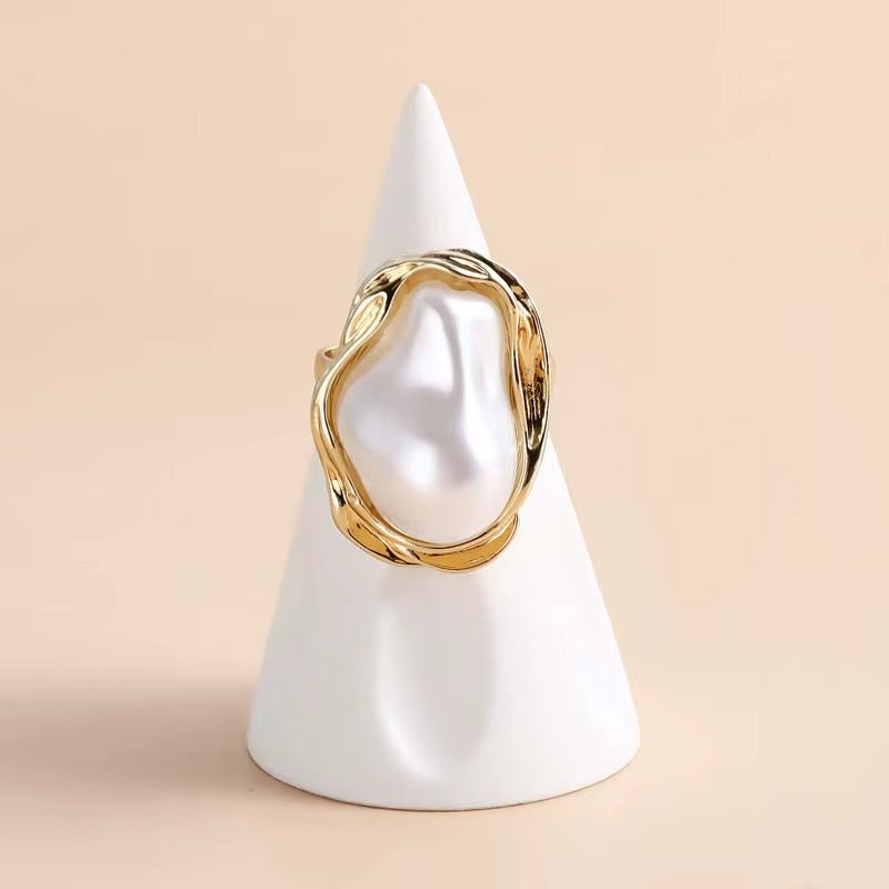Anello Madre Perla